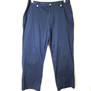 White Stag Pants Womens Plus Sz 20W Average Stretch Casual Wear Navy Blue Y2K